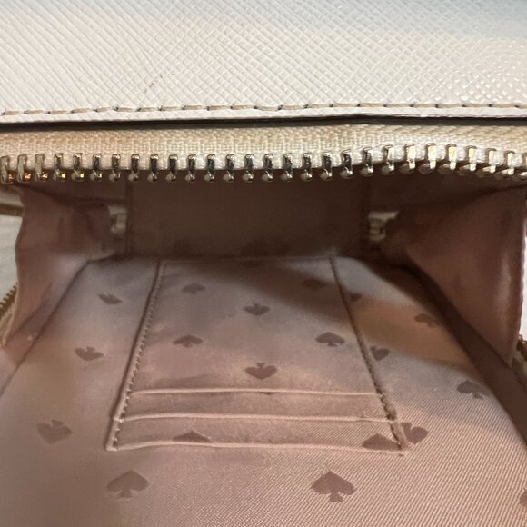 kate spade Women's Daisy Vanity Crossbody White Leather - Picture 7 of 10